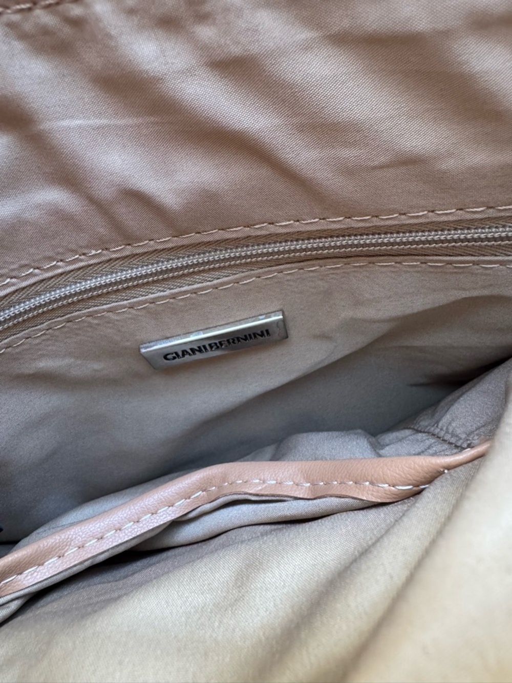 NWT Giani Bernini Pink Crossbody Purse New - Picture 8 of 10